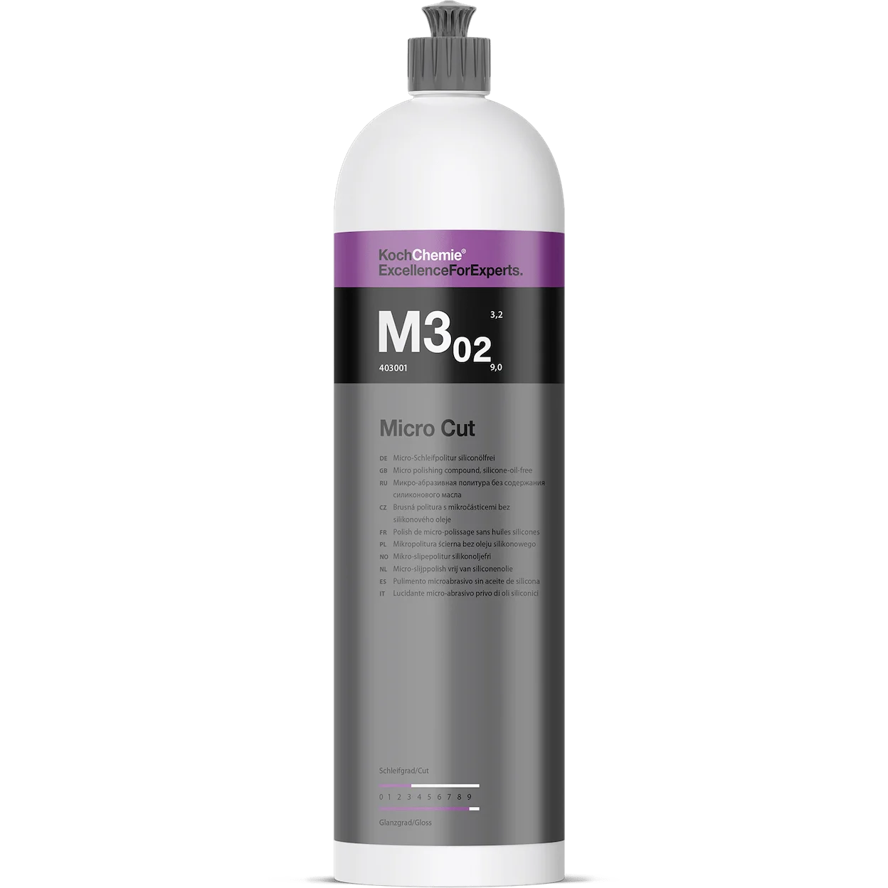 Koch Chemie Micro Cut M3.02 1 Litre – Hare Giderici ve Son Kat Polisaj Cilası