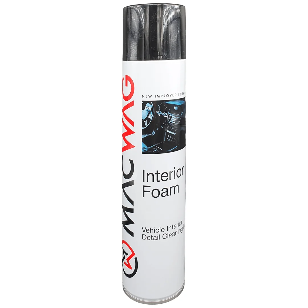 MacWag Interior Foam 600 ml – İç Mekân ve Döşeme Temizleyici
