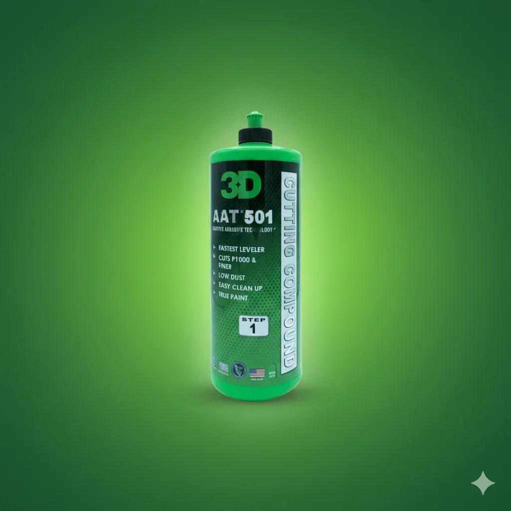 3D AAT 501 Rubbing Compound İnce Pasta 1 L