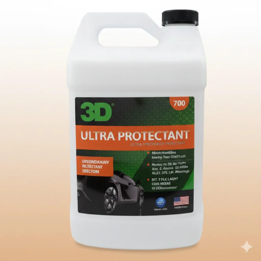 3D Ultra Protectant Lastik ve Vinil Parlatıcı 1/2-1/4 Konsantre 3.79 L
