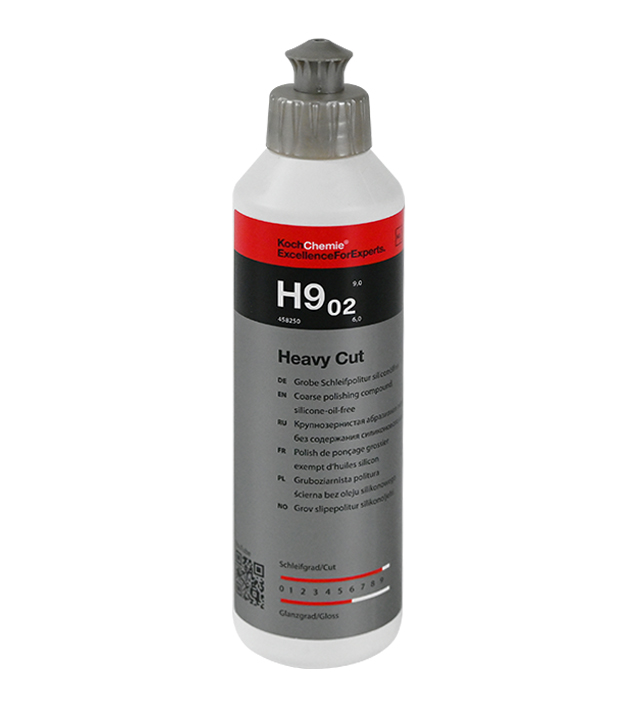 Koch Chemie Heavy Cut H9.02 250 ml – Ağır Çizik Giderici Kalın Pasta