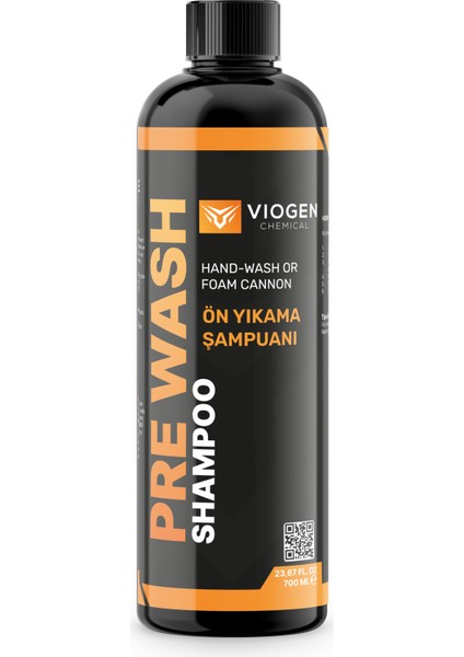 Viogen Chemical Pre Wash Shampoo Ön Yıkama Şampuanı 700 ml
