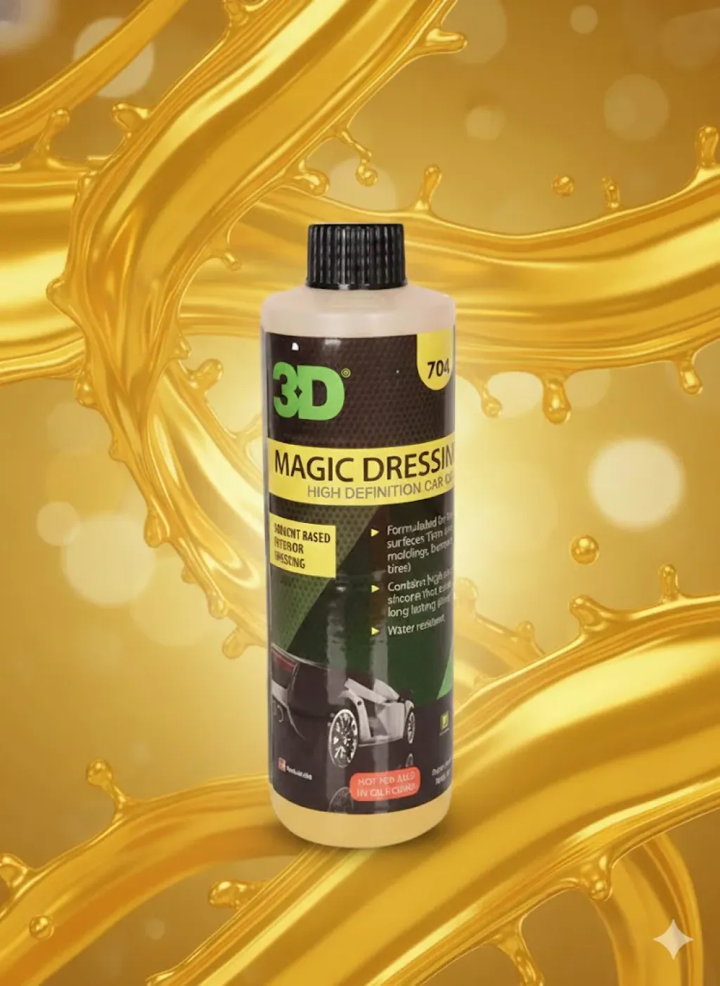 3D Magic Dressing Lastik Parlatıcı 475 ml