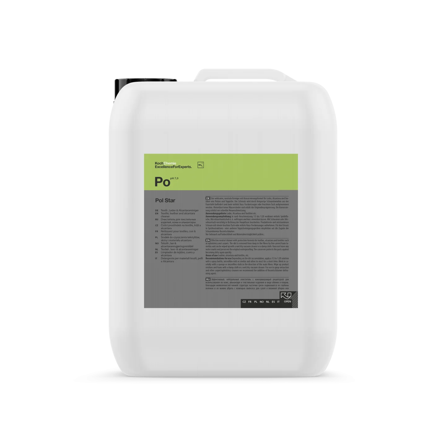 Koch Chemie Pol Star 5 Litre – Deri, Alcantara ve Döşeme Temizleyici