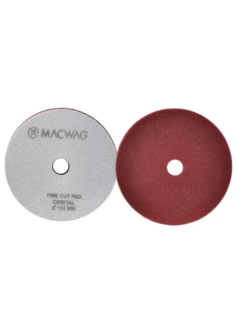 MacWag Slim DA Maroon Pad 152/165 X 20mm – Polisaj Süngeri