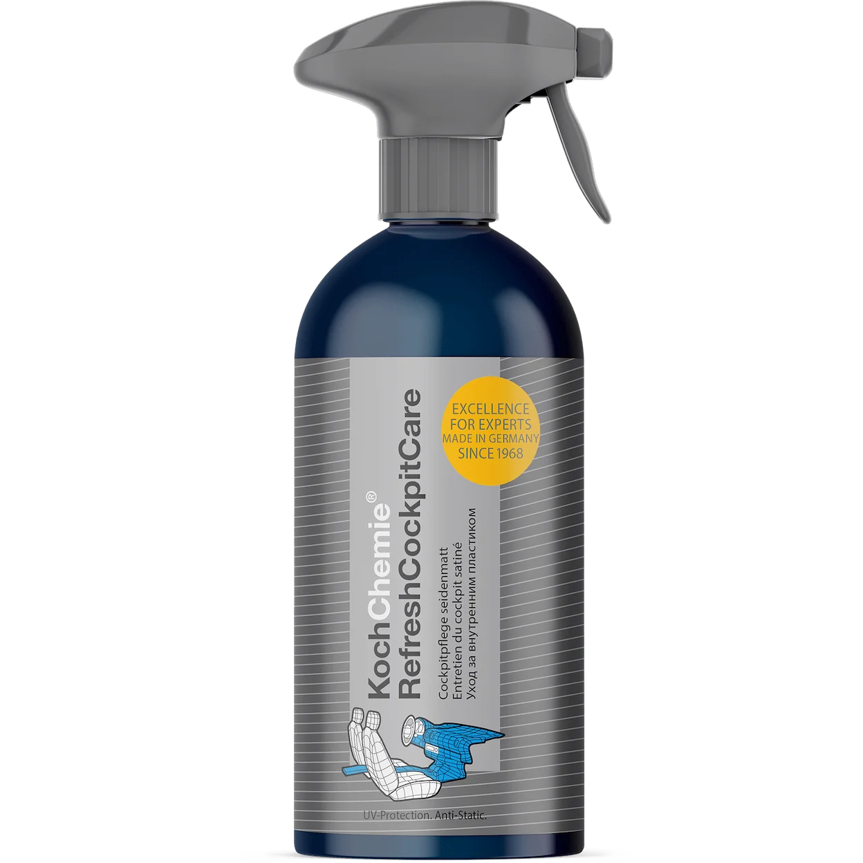 Koch Chemie Refresh Cockpit Care 500 ml – Plastik Bakım ve Koruma Ürünü