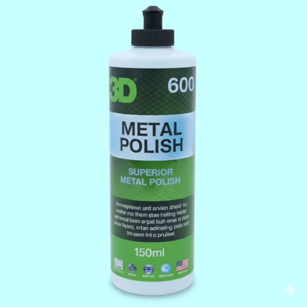3D Metal Polish Metal Parlatıcı Çizik Giderici Cila 500 ml