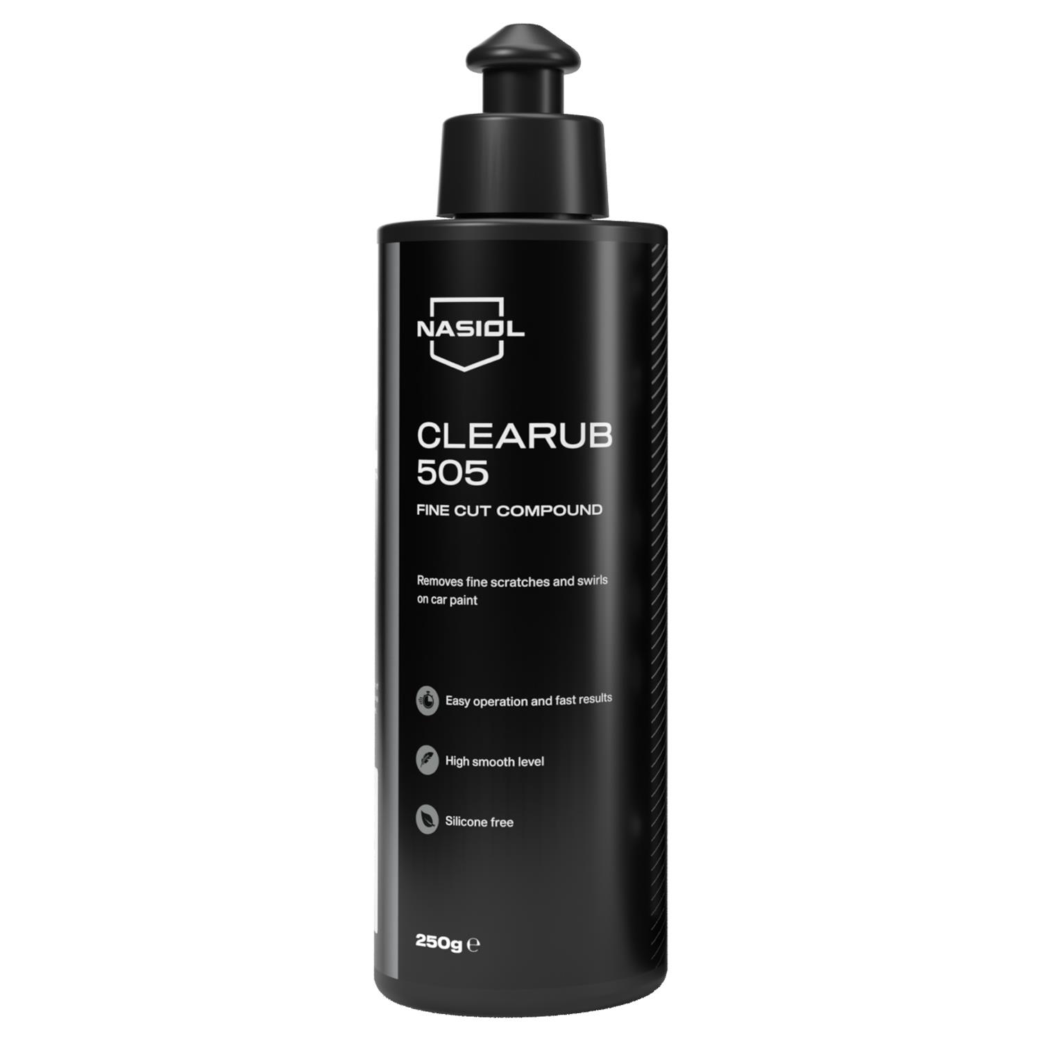 Nasiol CleaRub 505 250 g – İnce Çizik Giderici Polisaj Pastası