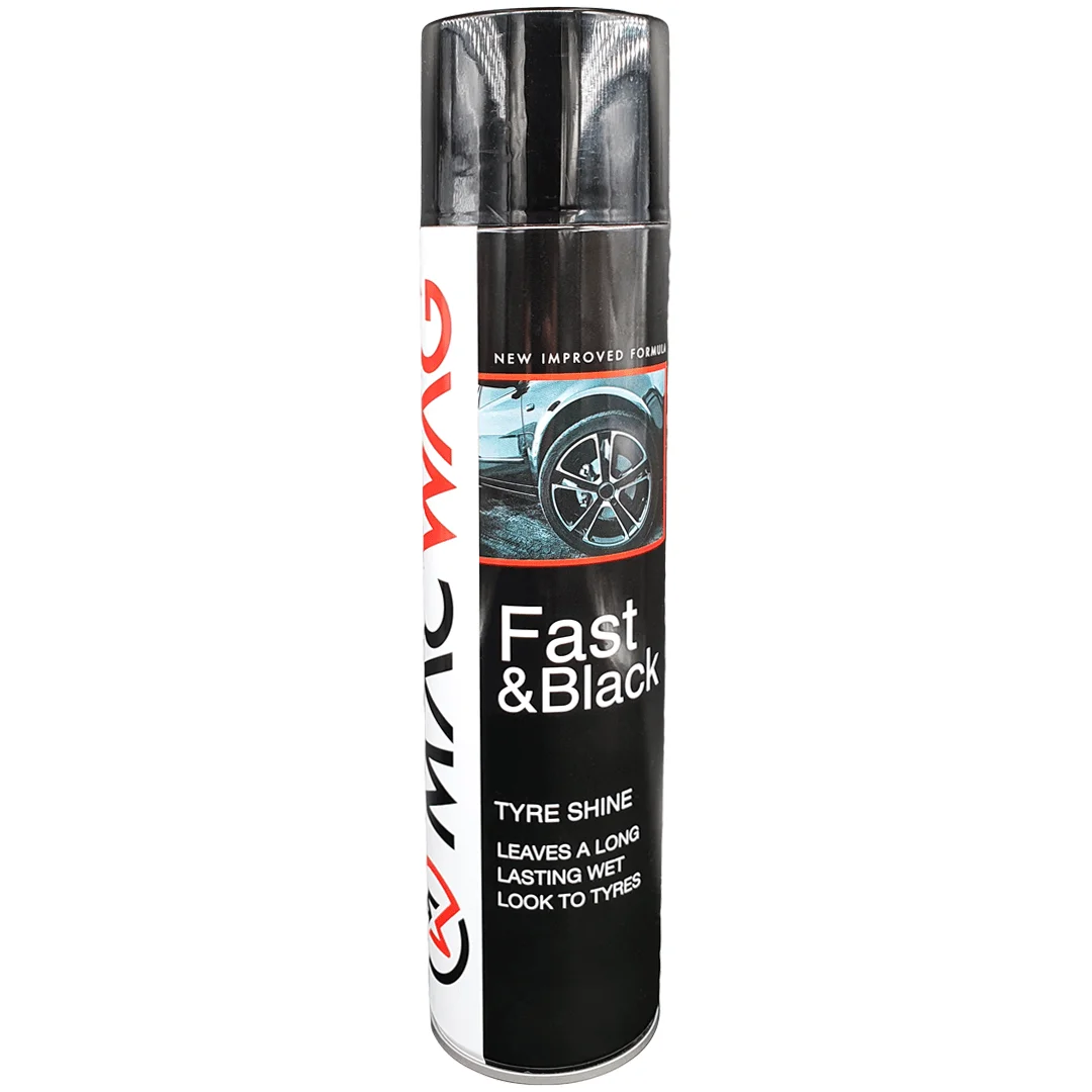 MacWag Fast&black 600 ml – Lastik Koruyucu ve Parlatıcı