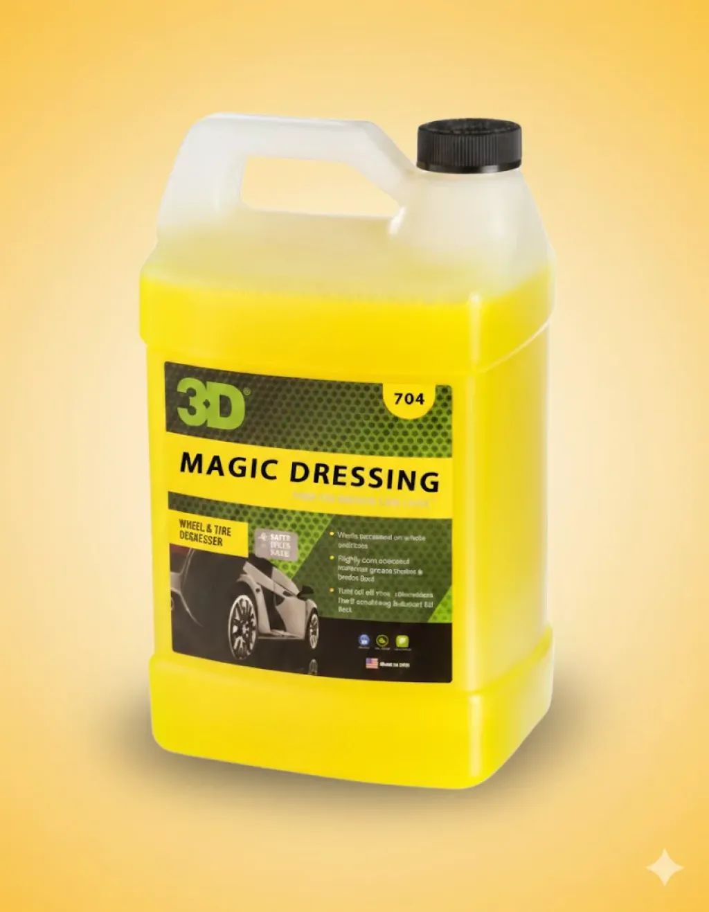 3D Magic Dressing Lastik Bakım ve Parlatıcı 3.79 L