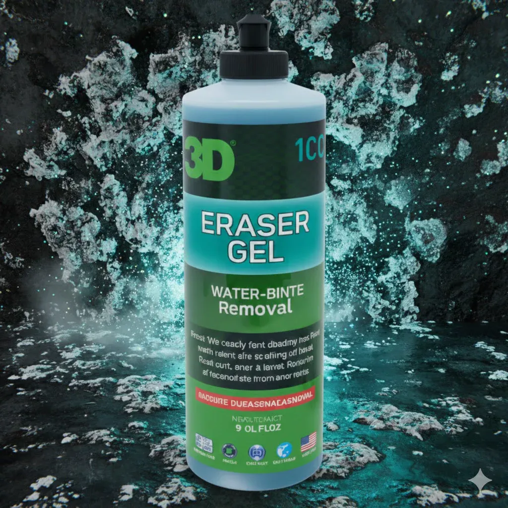 3D Eraser Cam Ve Boya Için Su Kireç Lekesi Giderici 500 ml
