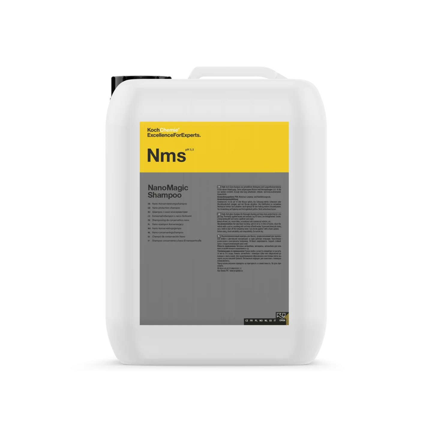 Koch Chemie NanoMagic Shampoo 10 kg – Araç Yıkama Şampuanı