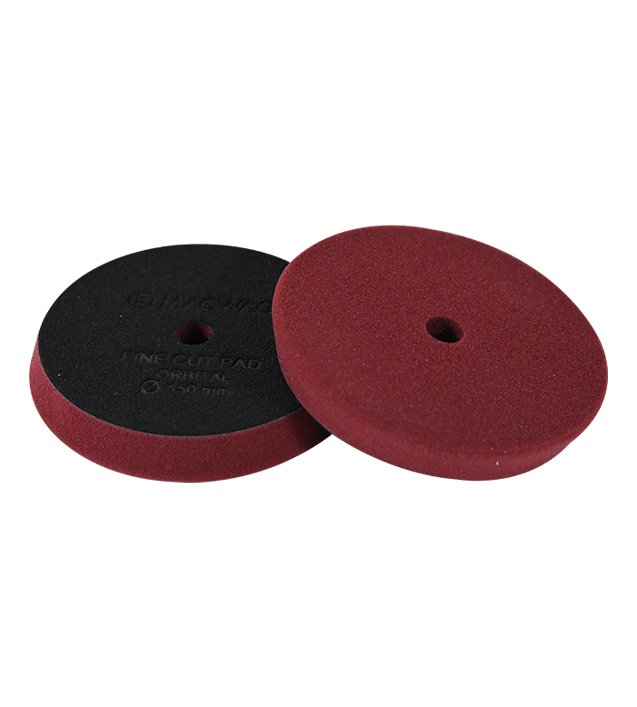 MacWag Orbital 163 mm Bordo Ince Pasta Süngeri – Polisaj Süngeri