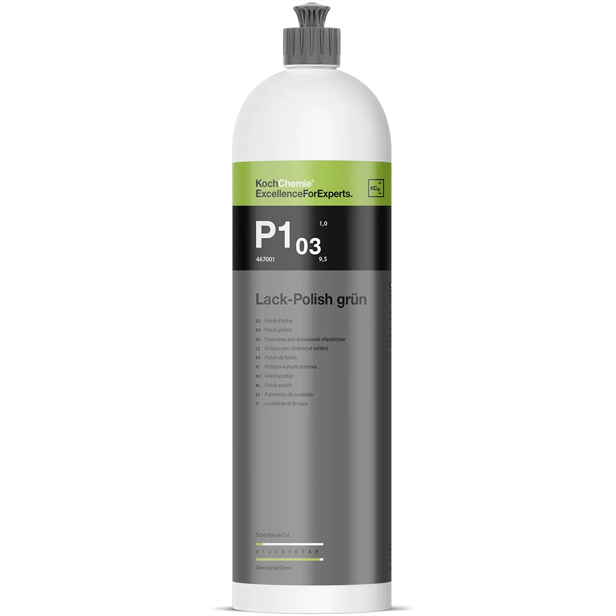 Koch Chemie Lack-Polish Grün P1.03 1 Litre – Boya Koruyucu ve Parlatıcı Cila