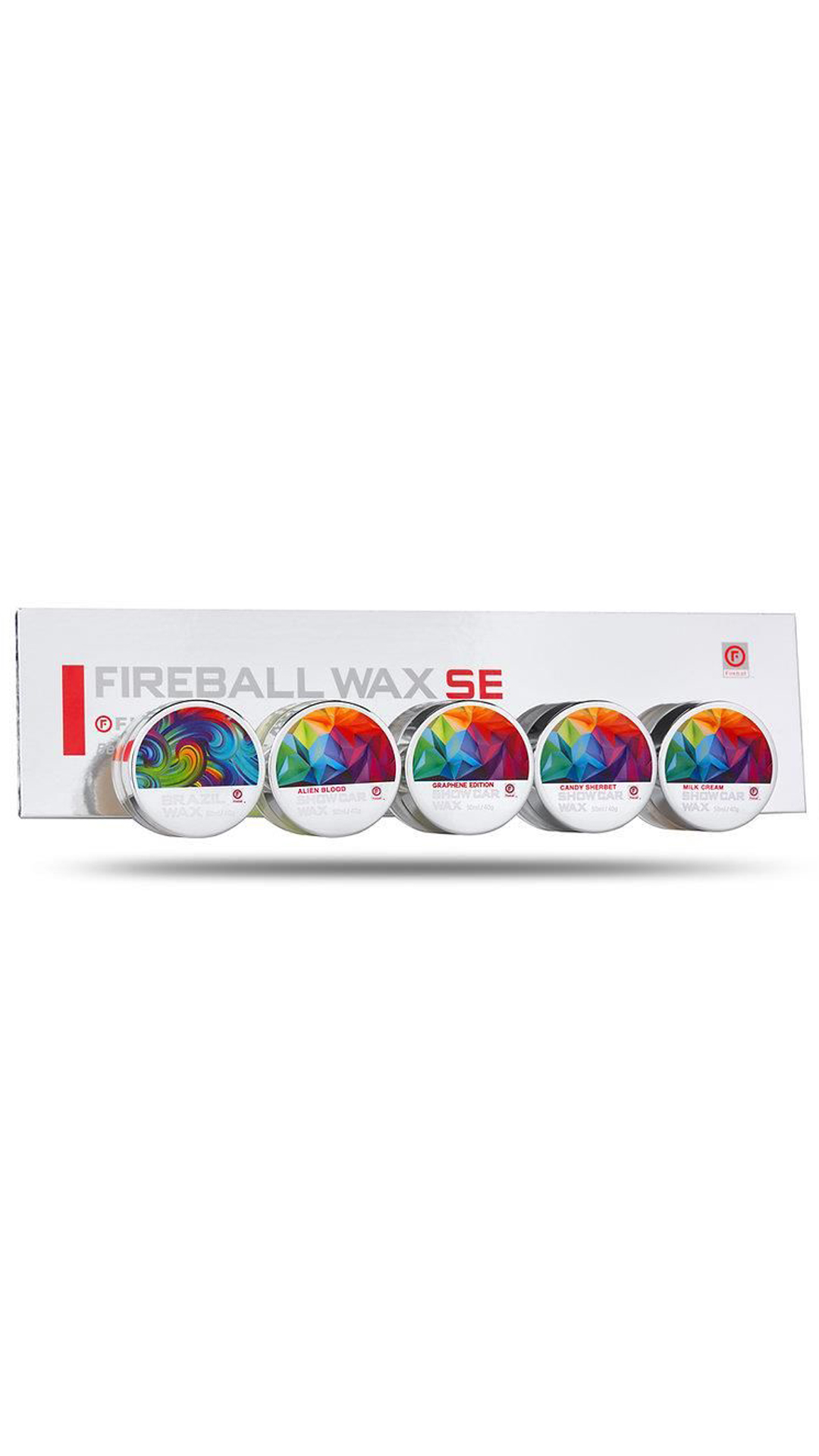 Fireball Paste Wax Se 50 ml Set – Katı Boya Koruyucu Wax