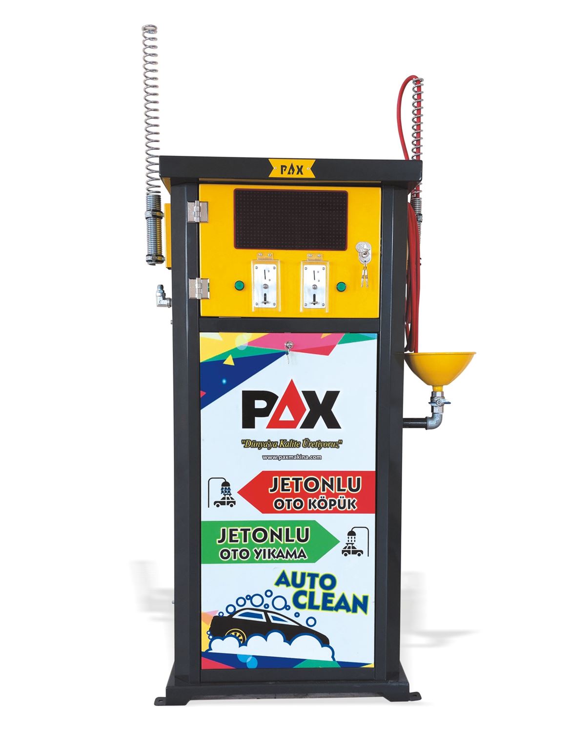 Pax Self Servis İkisi Bir Arada Yıkama - Köpük